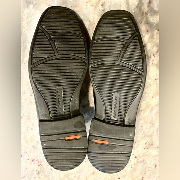 Rockport Men’s Black Leather Slip-on Dress Shoes, size 11.5 main image 6